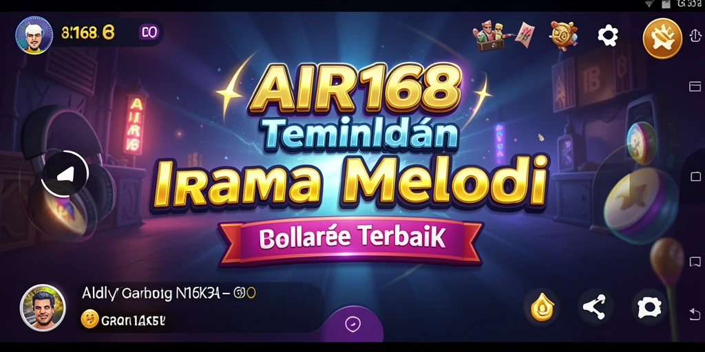 Gameplay menarik dengan berbagai pilihan lagu yang seru.