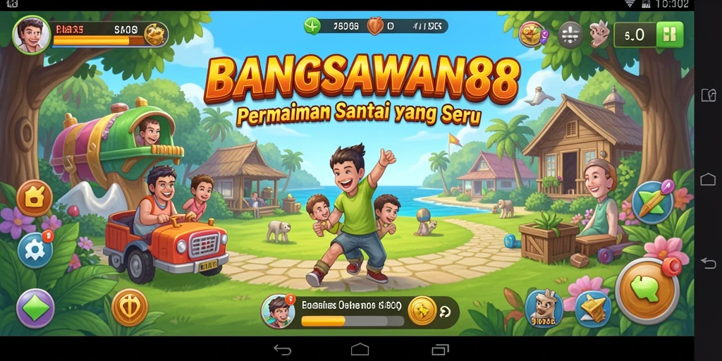 Tampilan gameplay BANGSAWAN88 yang menghibur dan interaktif.