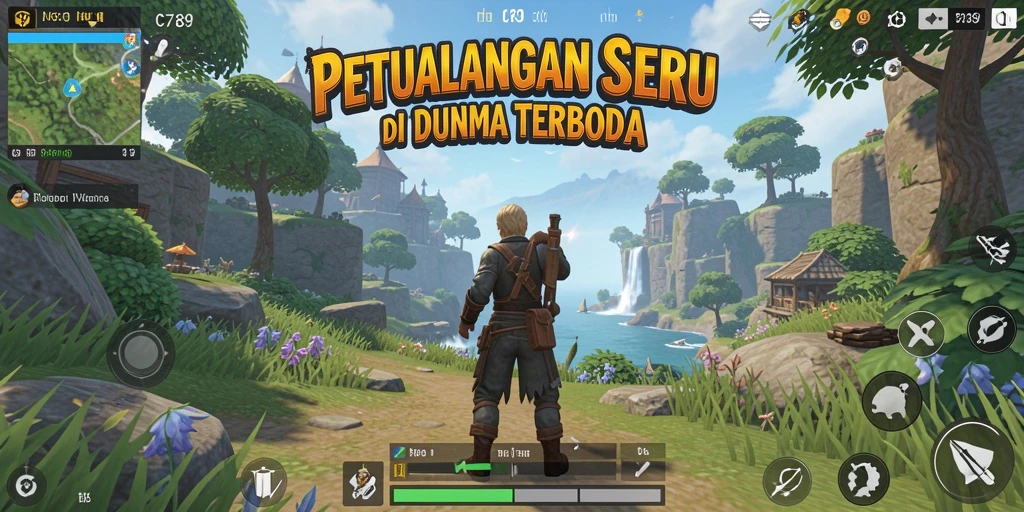 Screenshot utama C789 menampilkan gameplay Open World yang mengesankan.