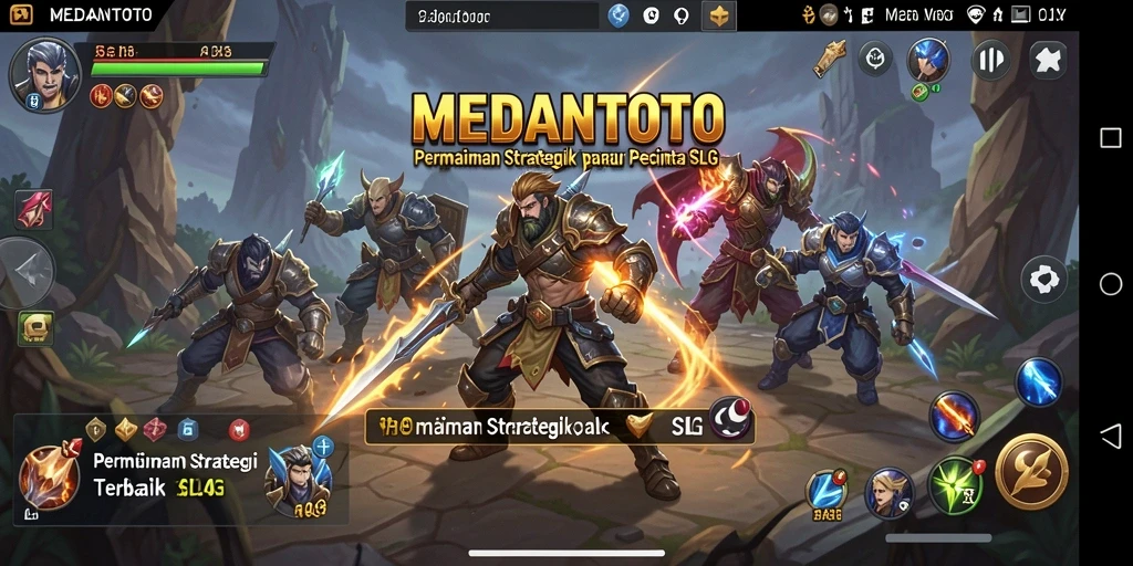 Tangkapan layar MEDANTOTO menampilkan aksi pertempuran dan strategi yang mendebarkan.