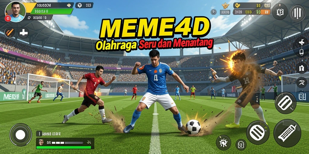 Gameplay seru dengan grafis memukau dari MEME4D.