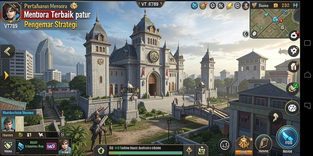 Gameplay VT789 yang intens dan strategi menara pertahanan.